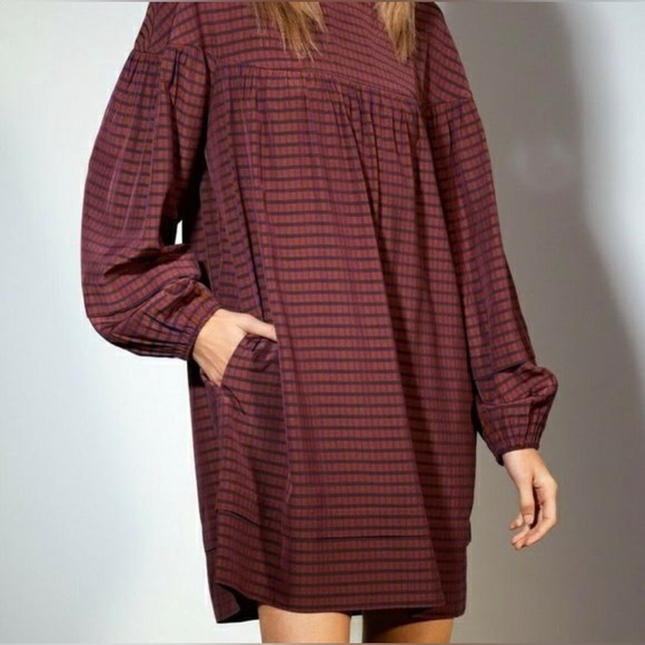 Wilfred le fou  Sachi gingham dress Size XS - Picture 2 of 8